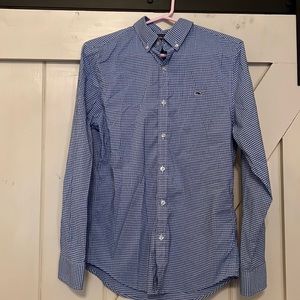 Vineyard vine slim fit whale shirt size small men’s